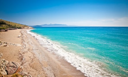 Lukova beach in Albania has ‘golden sand, turquoise water and no tourists’.
