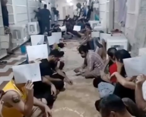 Iranian prisoners on hunger strike