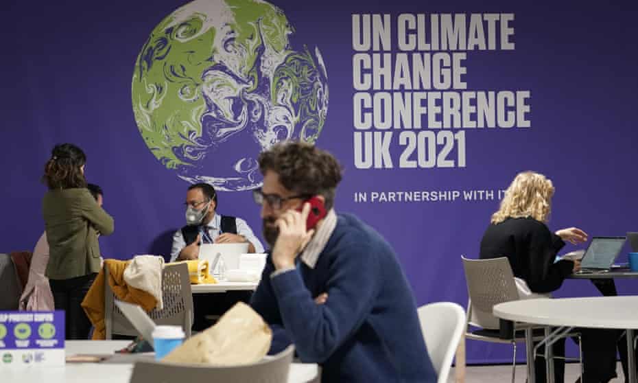 Cop26 workers