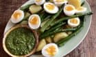 Rachel Roddy’s recipe for potatoes, eggs, asparagus and green sauce | A kitchen in Rome