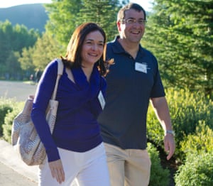 Sheryl Sandberg with husband Dave Goldberg in 2011