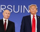 Trump-Putin summit: Zelenskyy to meet US president in Washington on Monday – live