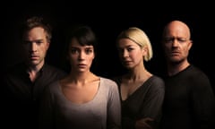 Hadley Fraser, Lily Allen, Julia Chan and Jake Wood