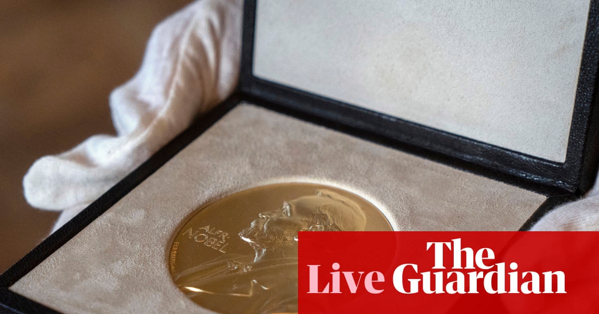 Nobel prize in literature 2026 live: winner to be announced shortly