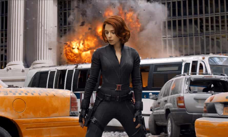 Scarlett Johansson in The Avengers