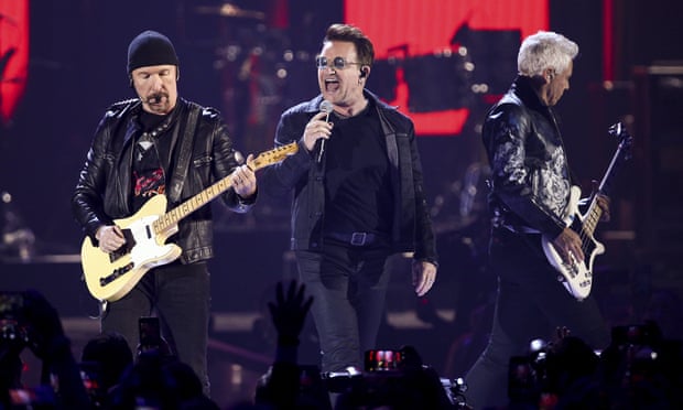 U2: ‘We’ve got to give ourselves a moment to think about this record and about how it relates to what’s going on in the world.’