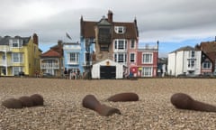 Antony Gormley sculptures in Aldeburgh