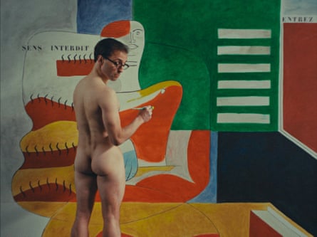 Charles Morillon as Le Corbusier in E.1027 – Eileen Gray and the House by the Sea.