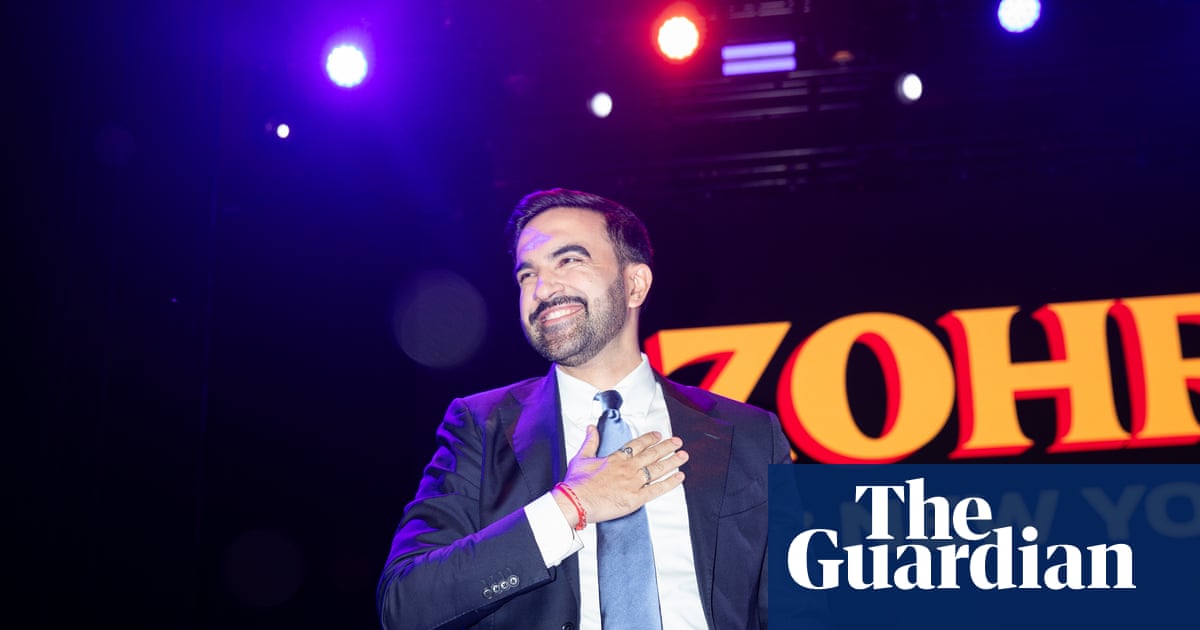 Zohran Mamdani elected mayor of New York on winning night for Democrats