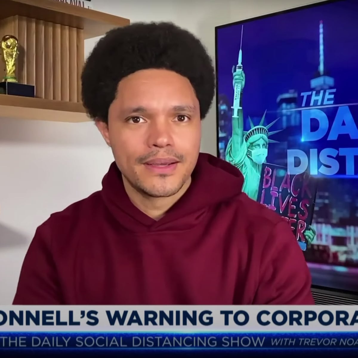 Trevor Noah To Mitch Mcconnell The Monster You Created Is Coming After You Late Night Tv Roundup The Guardian Trevor Noah To Mitch Mcconnell The Monster You Created Is Coming After You Late Night Tv Roundup The Guardian