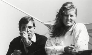 The Duke and Duchess of York aboard the royal yacht in 1984.
