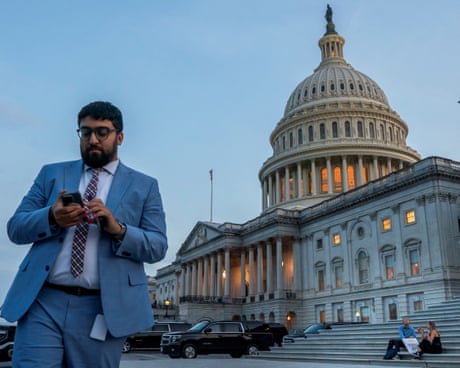 Senate holds marathon ‘vote-a-rama’ on Donald Trump’s ‘big, beautiful bill’ – US politics live