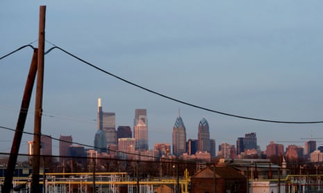 The Philadelphia skyline. The Philadelphia school board disputes the findings of the report.