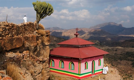 Abuna Aregawi Church in Debre Damo Monastery,  Ethiopia