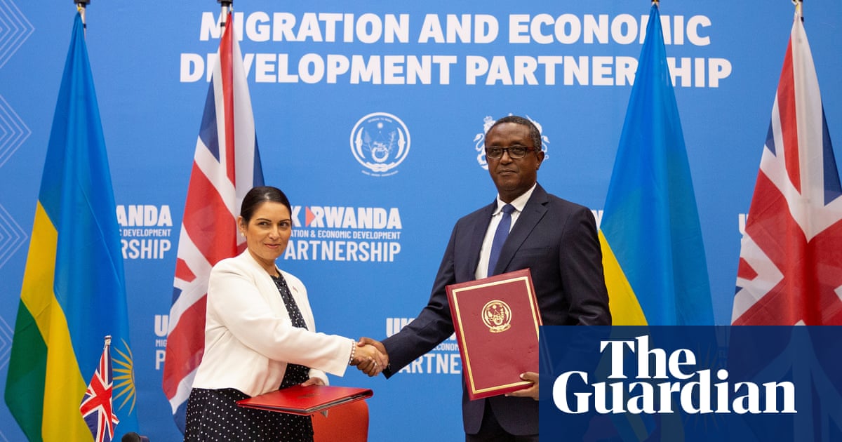 ‘Why Rwanda?’: government immigration policy fiercely condemned – video report