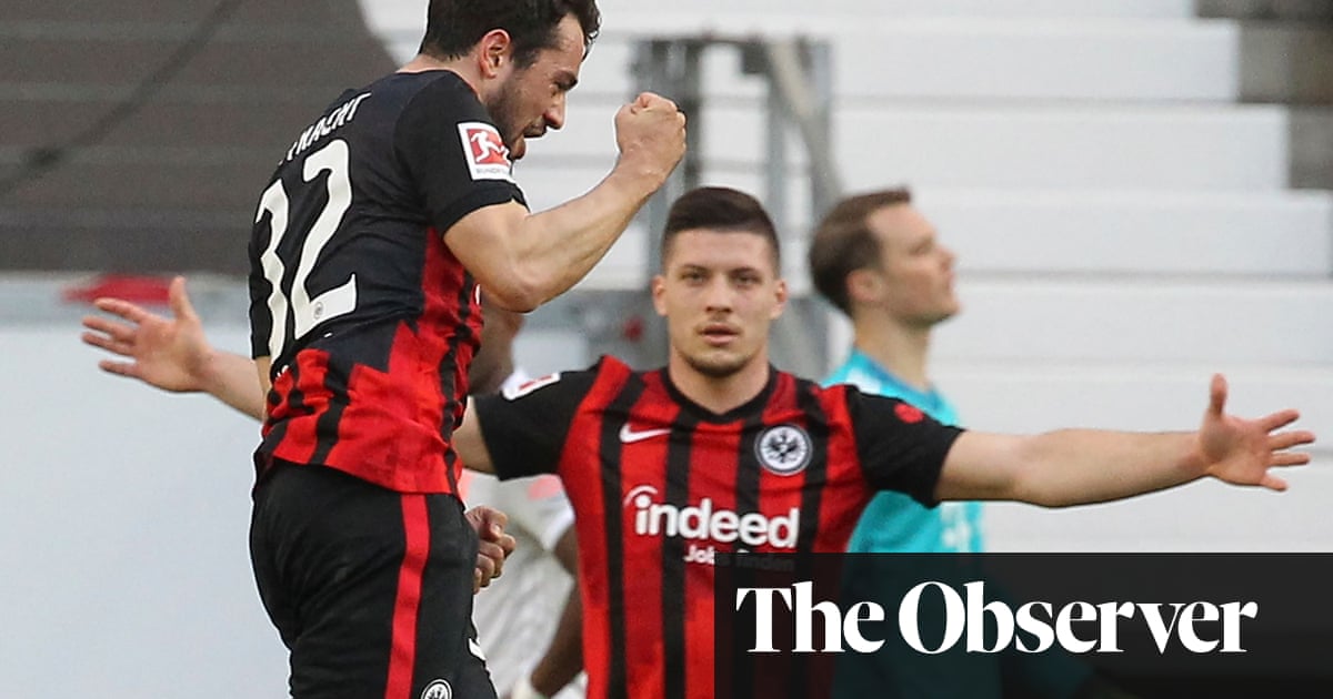 European roundup: Frankfurt beat Bayern as Levante stun Atlético
