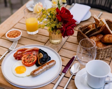 Breakfast at the Crown, Bildeston, Suffolk