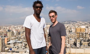 Grant Marshall, stage name Daddy G, left, and Robert Del Naja, (3D), of Bristol band Massive Attack.
