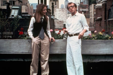 Keaton with Woody Allen in Annie Hall.
