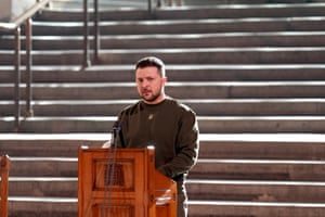Zelenskiy addresses parliamentarians in Westminster Hall