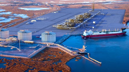 The Cameron LNG export terminal in Louisiana.