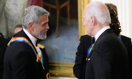 George Clooney and Joe Biden