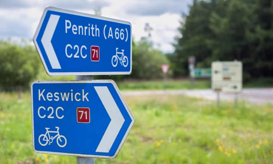 The famous Coast to Coast path will no longer be part of the National Cycle Network.