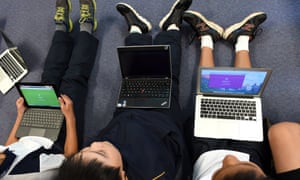 Schoolchildren in Sydney