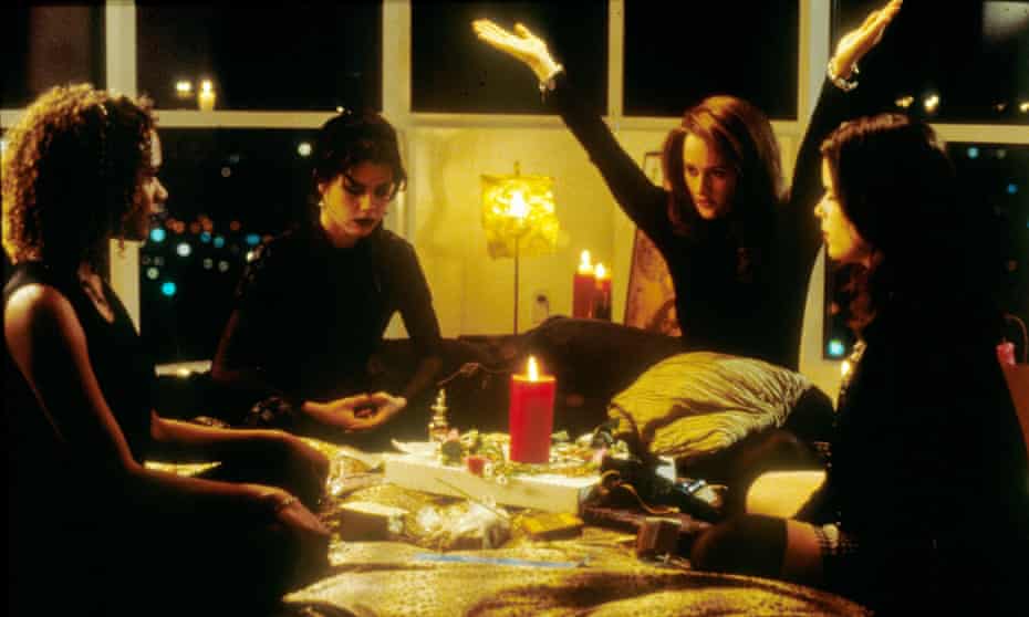 ‘I wanted them to look like they were in the Cure’ … from left, Rachel True, Fairuza Balk, Robin Tunney and Neve Campbell in the 1996 horror film