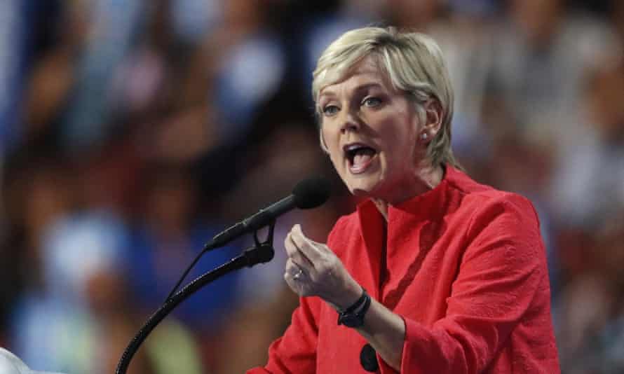 Jennifer Granholm speaks during the the Democratic national convention in 2016.