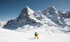 kleine scheidegg skifahren kinder eiger moench winter