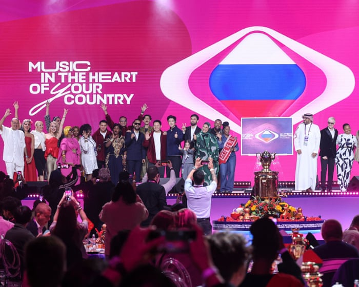 China, India and Belarus line up for Russia’s rival version of Eurovision