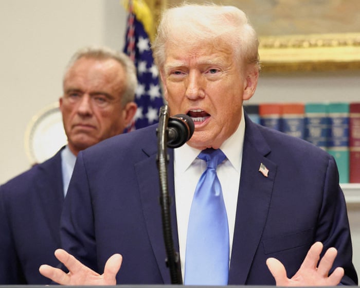 Medical and autism experts decry Trump’s Tylenol claims – US politics live