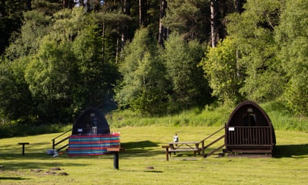 Kielder Campsite, Northumberland.