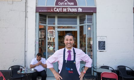 Conservative councillor and owner of Cafe de Paris Anton Dani. Boston.