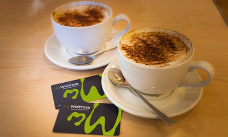 MyWaitrose cards offer free cups of coffee with a purchase