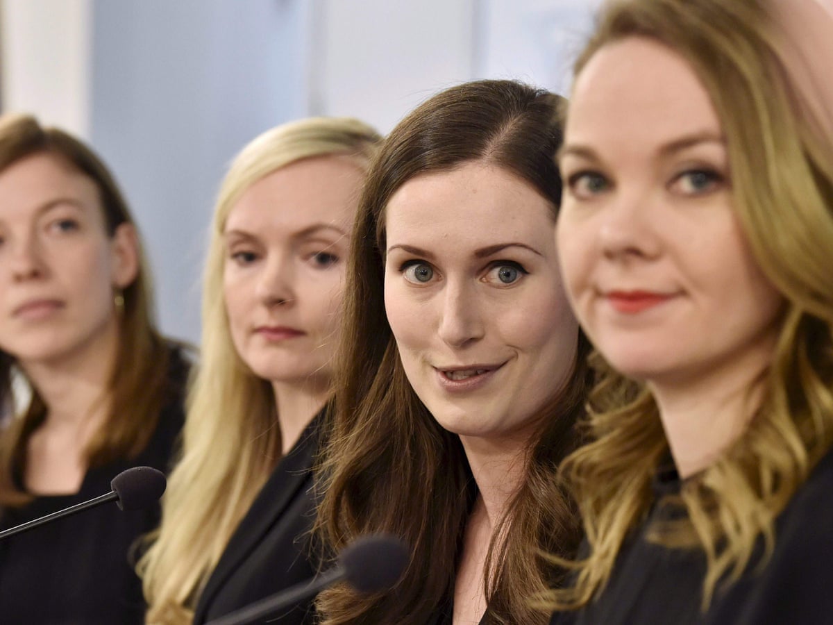 Feminism Comes Of Age In Finland As Female Coalition Takes The Reins World News The Guardian
