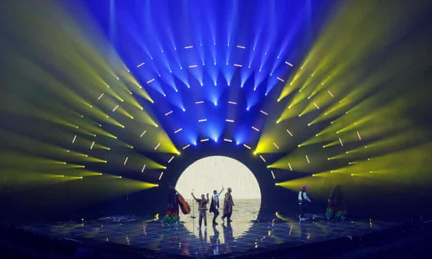 Kalush Orchestra from Ukraine has been voted done  to the expansive  last  successful  the Eurovision Song Contest.