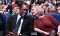 Kwasi Kwarteng and Liz Truss at the 2022 Conservative Party conference.