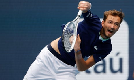 It remains unclear whether Russia’s Daniil Medvedev will play at Wimbledon.