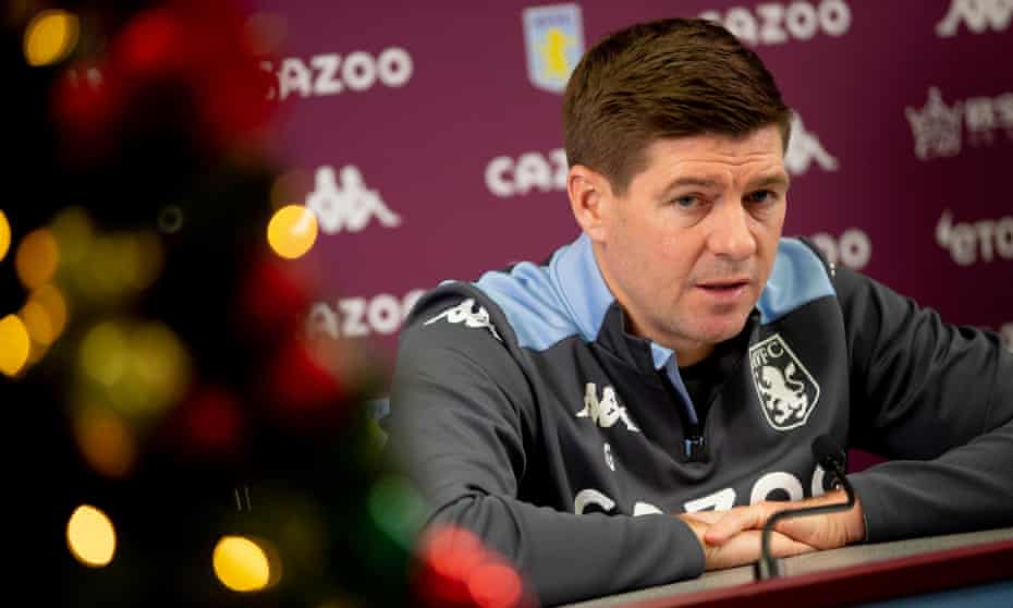 Steven Gerrard: Covid anxiety left Aston Villa player 'reluctant to get out of car' | Aston Villa | The Guardian