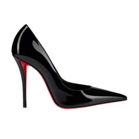 Christian Louboutin Miss Z 100 patent heeled courts