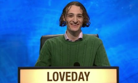 It’s high time we made Oxbridge hapax legomenon, ‘said only once’ ... Ted Loveday on University Challenge.