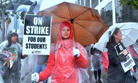Teachers in Los Angeles, California, strike for better pay, funding, and working conditions. Teachers in Denver, Colorado, are set to strike on Monday.
