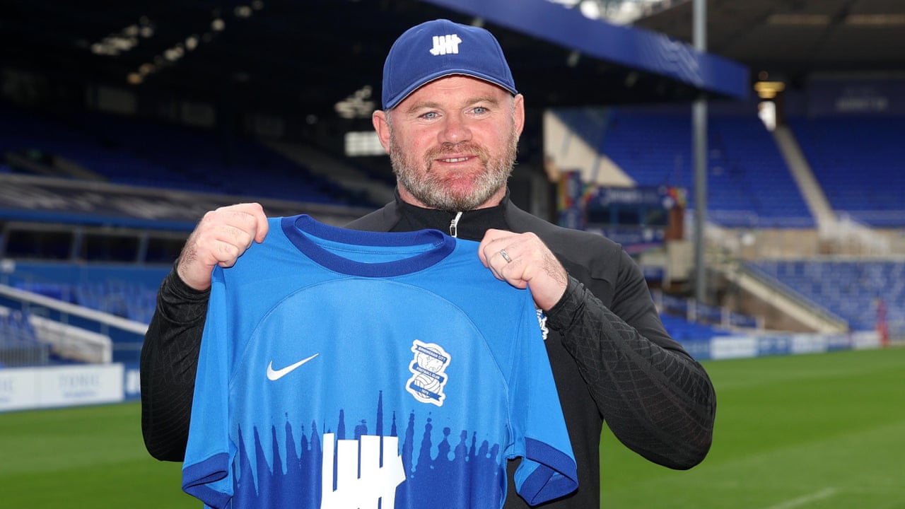 Wayne Rooney targets return to Premier League as Birmingham City's new manager – video | Football | The Guardian