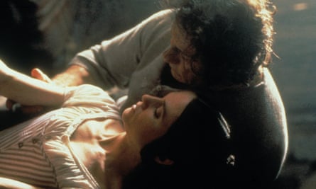 Holly Hunter and Harvey Keitel in The Piano, which propelled Campion’s career to another level.
