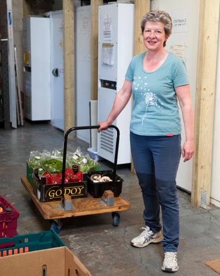 Cathy Howard, manager of the Oxford Food Bank