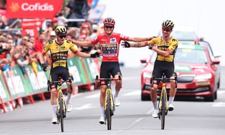 Sepp Kuss set to win Vuelta a España as Wout Poels takes stage 20
