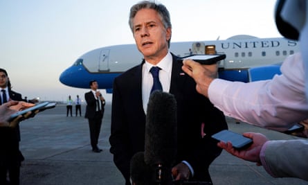 O secretário de Estado, Antony Blinken