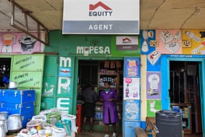 A local Equity Bank agent